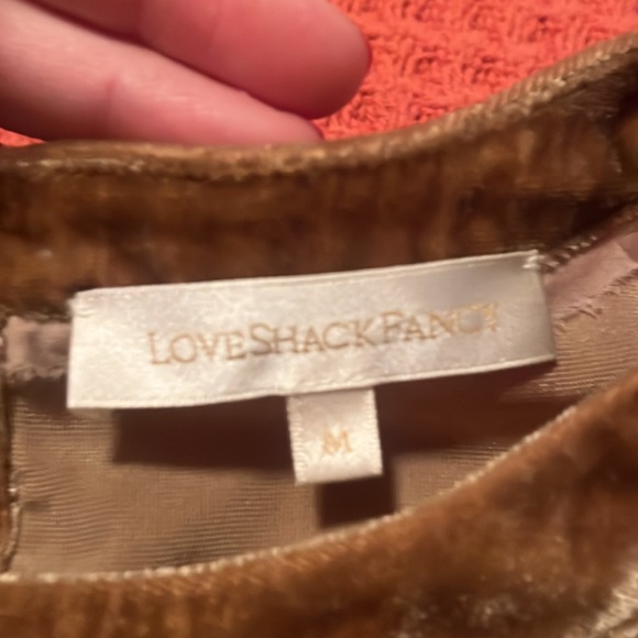 Velvet LoveShackFancy peplum top - Picture 3 of 9